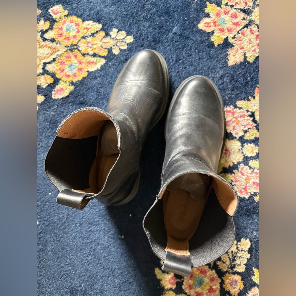 Madewell Chunky Chelsea Boots 8.5 - Picture 5 of 7